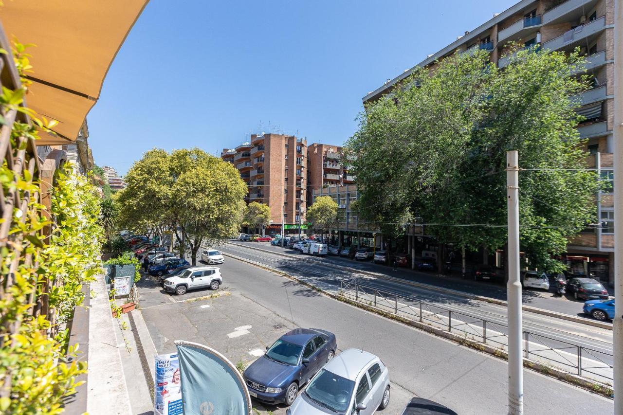 Amazing Viale Trastevere With Terrace Róma Kültér fotó